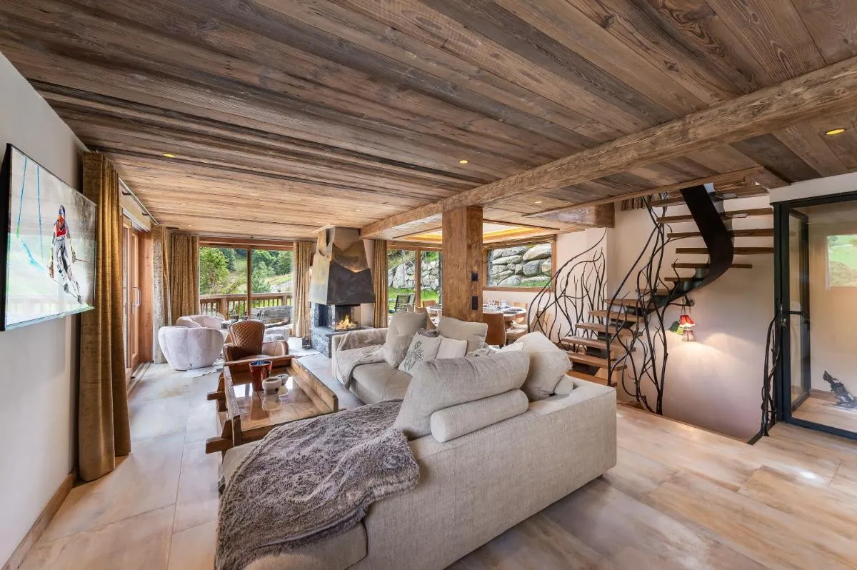 Image 1 of Le Cheval Blanc Luxe, skis aux pieds, jacuzzi, hammam, salle de cinéma