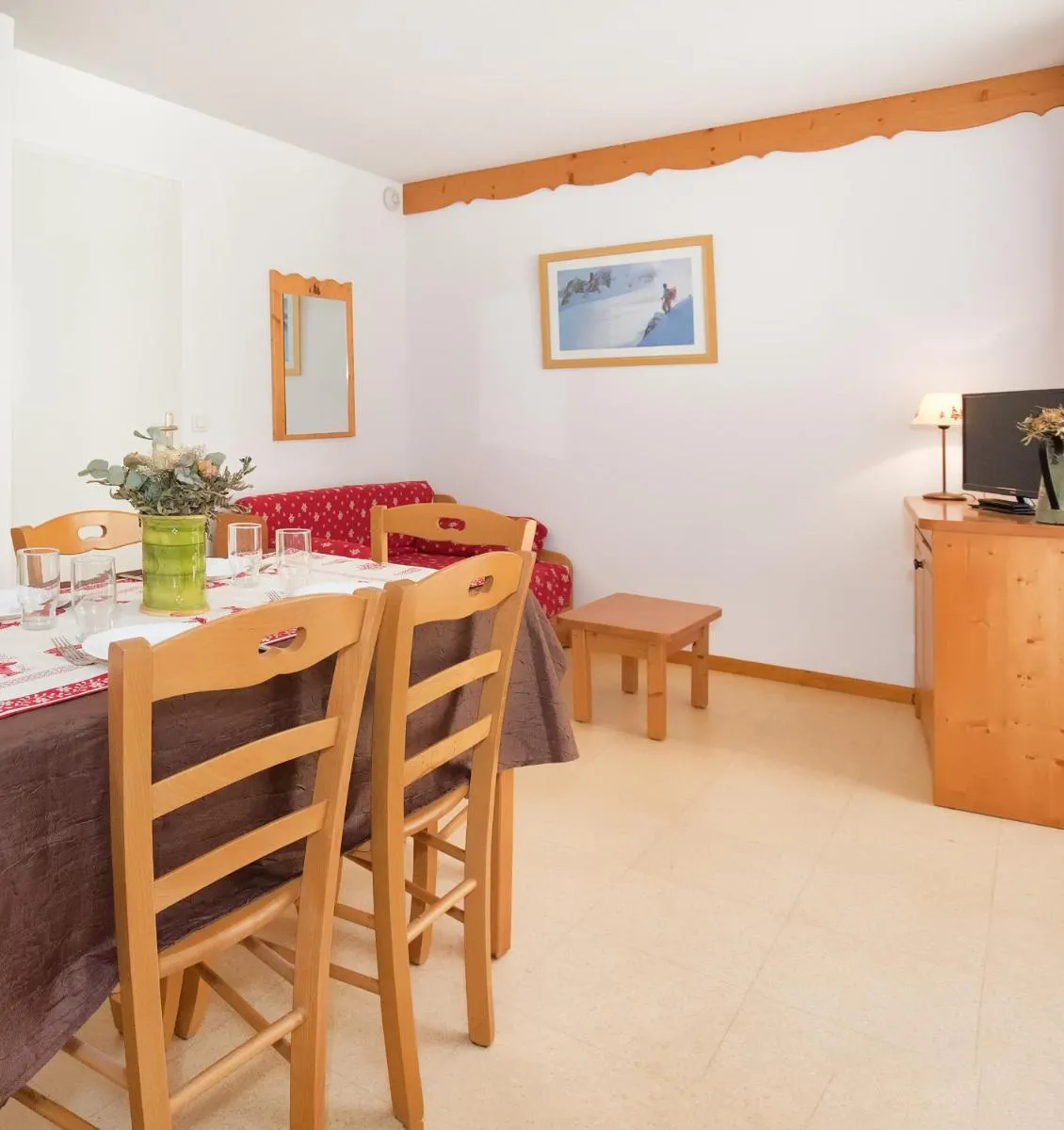 Image 3 of Les Balcons PROCHE PARC NATIONAL VANOISE appartements 2 pieces 6 pers MONTAGNE ALP