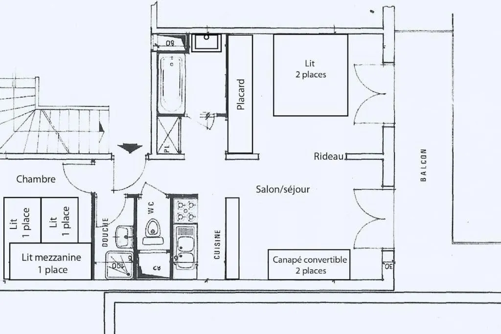 Image 2 of Les Dryades – Appartement lumineux avec grand balcon et vue sur la montagne