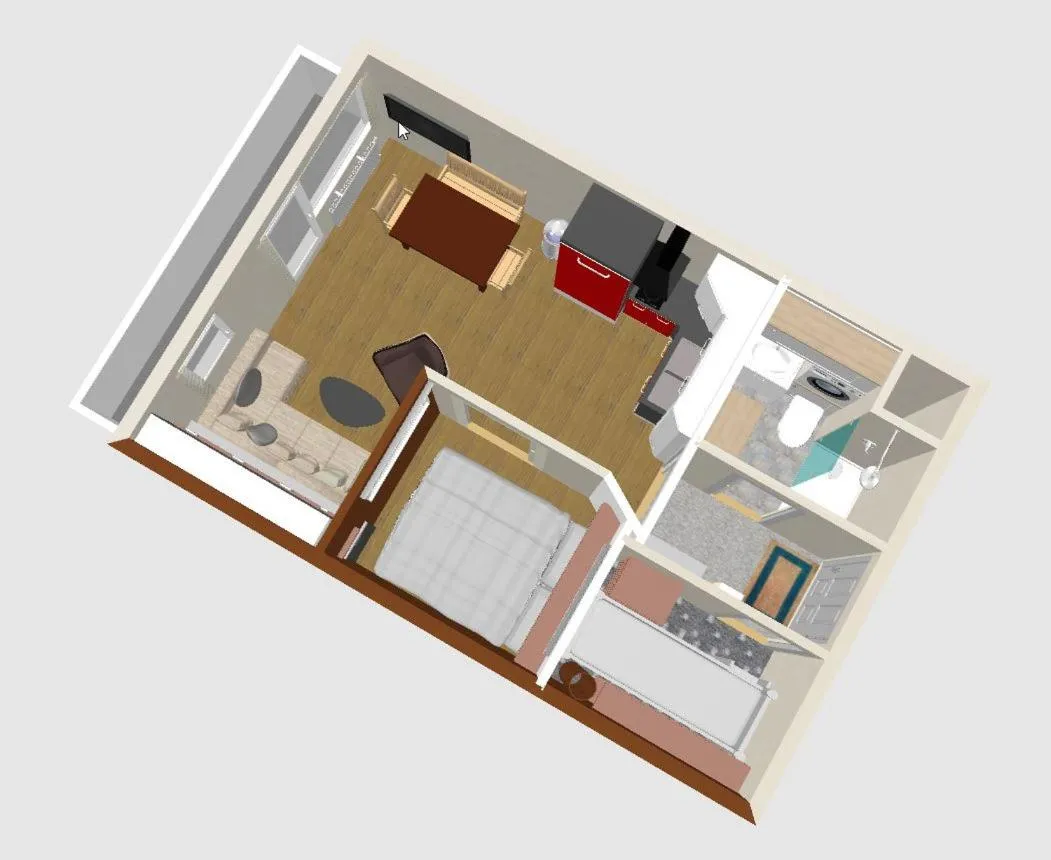 Image 1 of MyHome – Rénové en 2024 ! Hameau Borsat 3 15 – studio 2 cabines 4 pax sur les pistes
