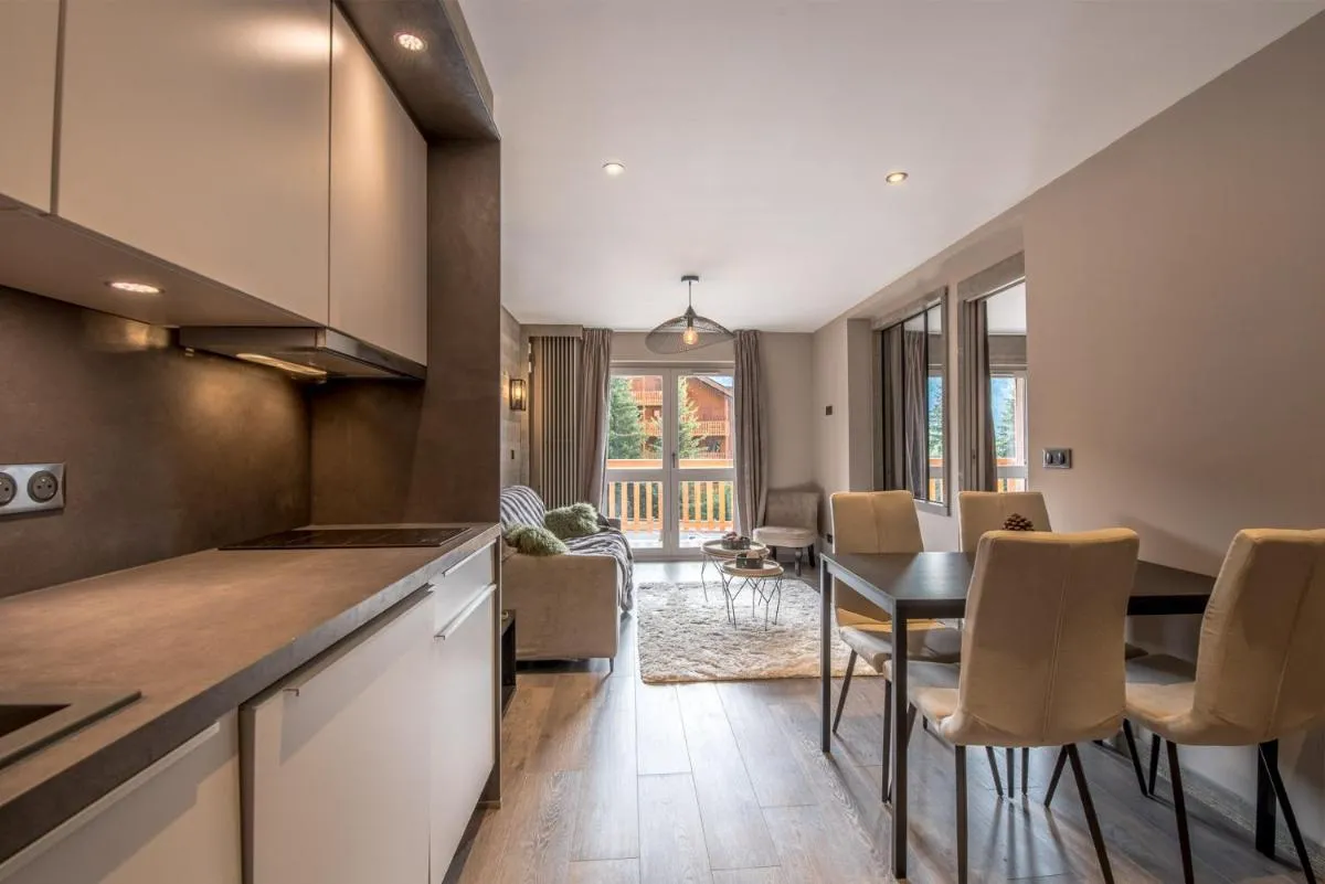 Image 3 of Superbe Appartement au Plateau Rond-Point des Pistes Classé 3 Etoiles et Label Méribel