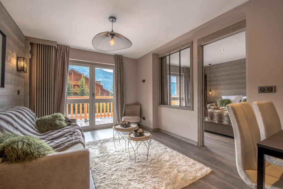 Image 5 of Superbe Appartement au Plateau Rond-Point des Pistes Classé 3 Etoiles et Label Méribel