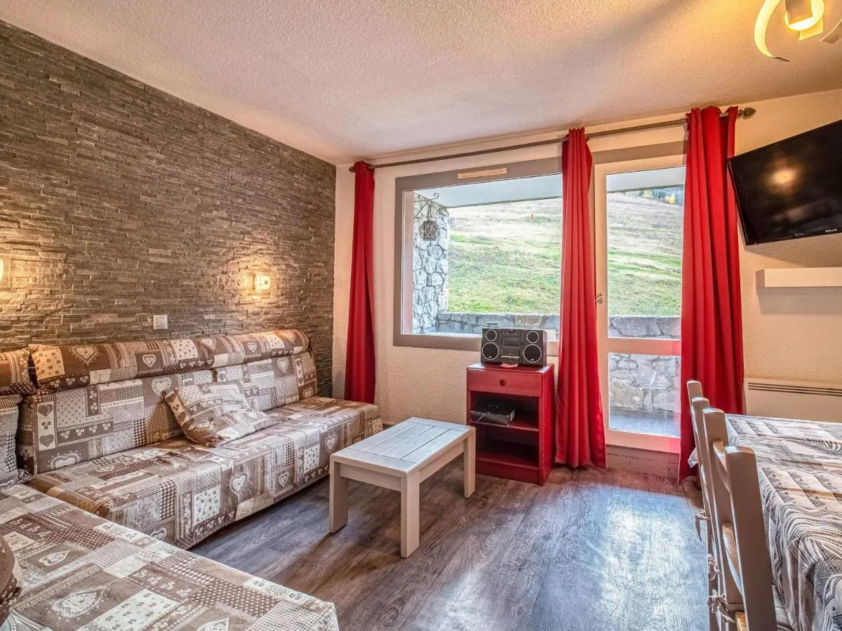 Image 1 of Valmorel – Appartement 2 pièces avec balcon, accès pistes et animaux admis – FR-1-356-494