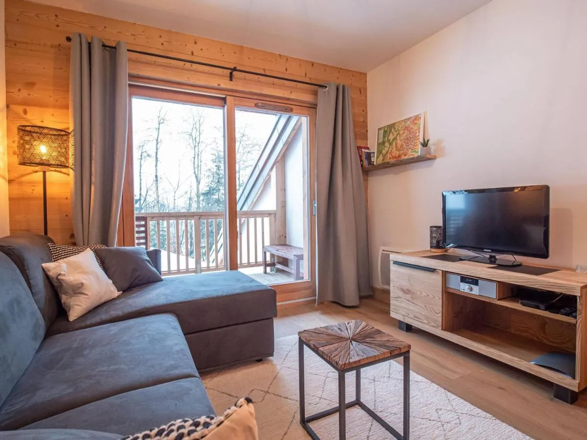 Image 4 of Valmorel: Appt 6 pers, 2 ch, parking, wifi, skis aux pieds – FR-1-356-511