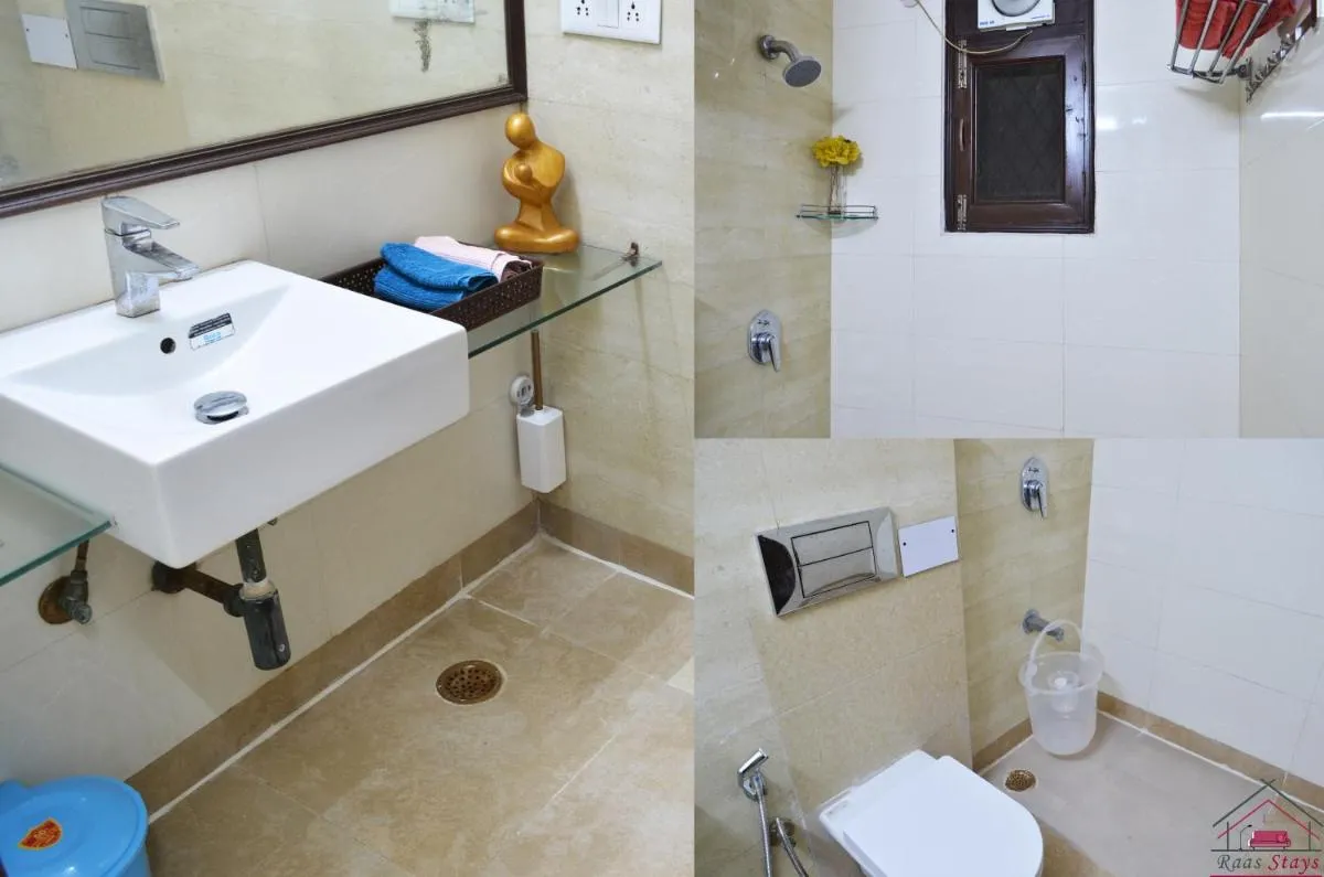 Image 2 of Furnished 1 Bedroom Independent Apartment 5 in Greater Kailash – 1 Delhi with Balcony