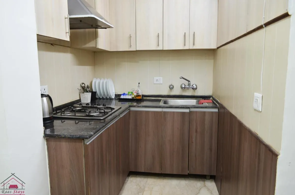 Image 3 of Furnished 1 Bedroom Independent Apartment 5 in Greater Kailash – 1 Delhi with Balcony