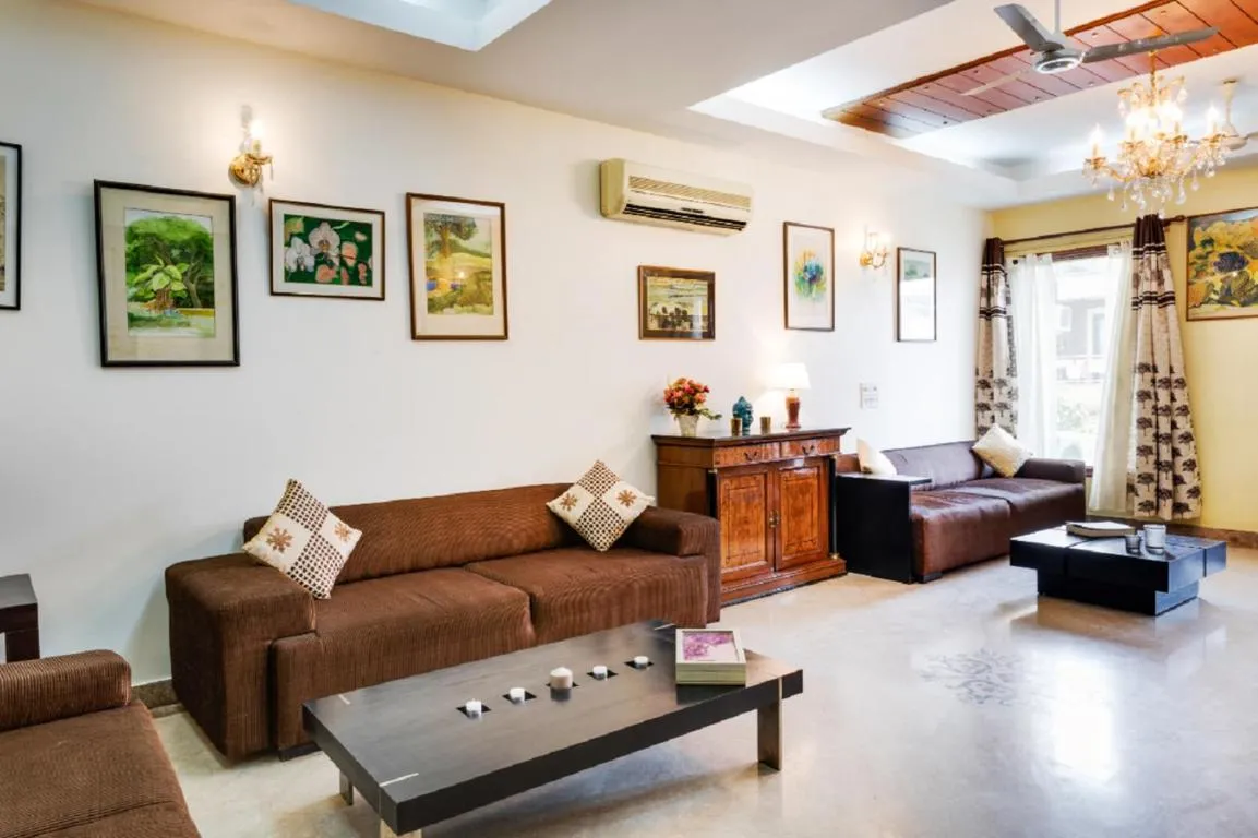 Image of Hostie Aarna – 4BHK Independent Apartment at Kailash Colony, South Delhi