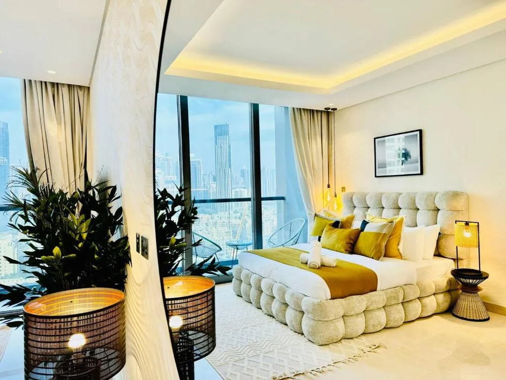 Chic Studio with Burj Views at Sterling by Omniyat