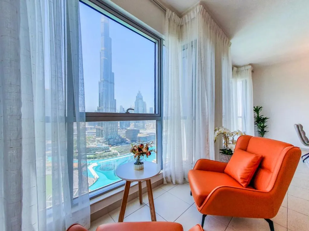 Downtown Luxury 2 bed Suite – Full Burj Khalifa and fountain View High floor