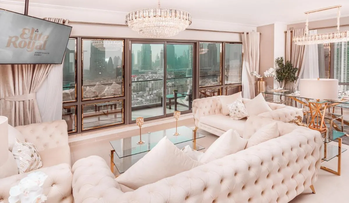 Elite Royal Apartment – Panoramic Full Burj Khalifa, Fountain & Skyline view – Imperial – 2 bedrooms & 1 open bedroom without partition - 2