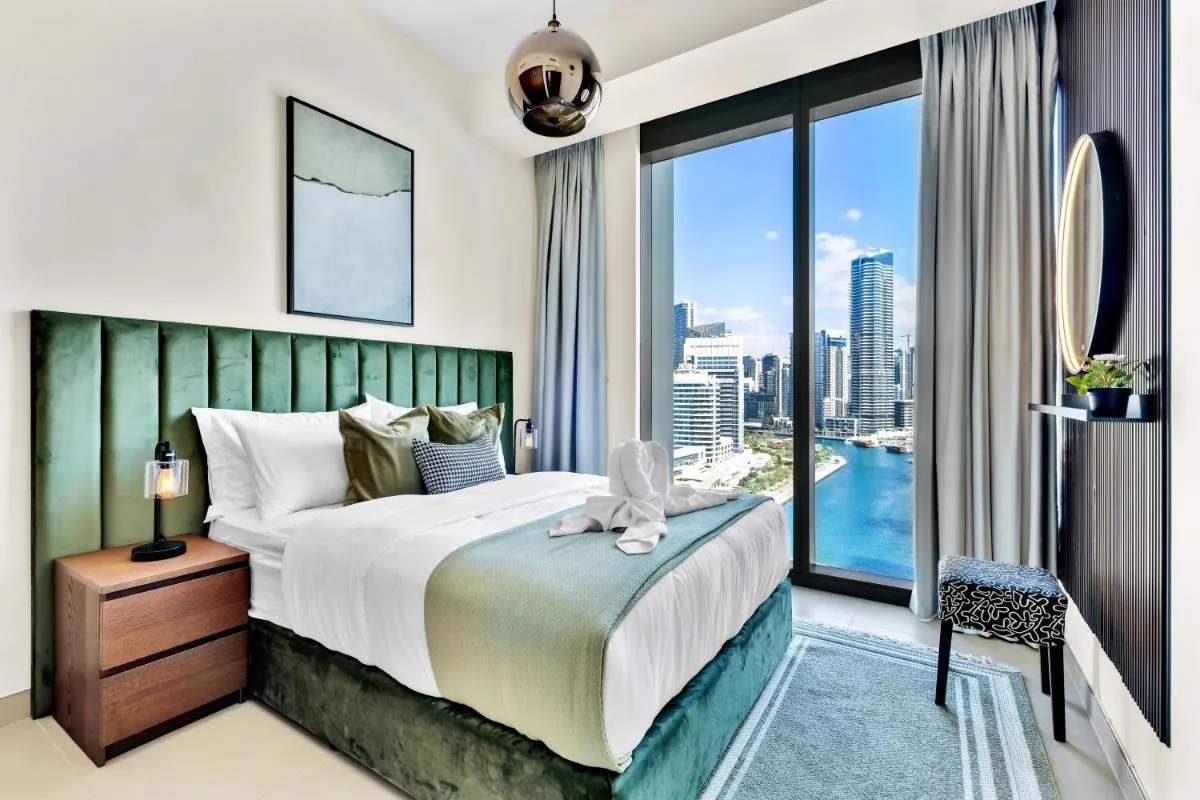 Luxurious Marina & Sea views 1BR near Blue Waters Dubai Marina By Maxx Value Homes - 2