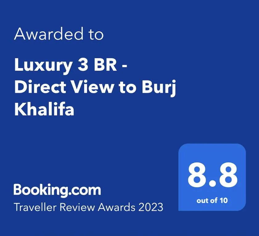 Luxury 3 BR – Direct View to Burj Khalifa - 2