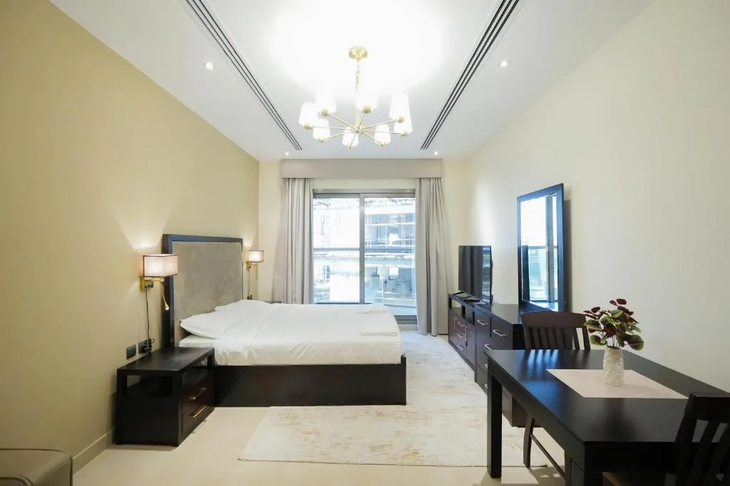 Studio at Elite Downtown Residence 1 Dubai with Burj Khalifa View By ANW Vacation Homes - 3