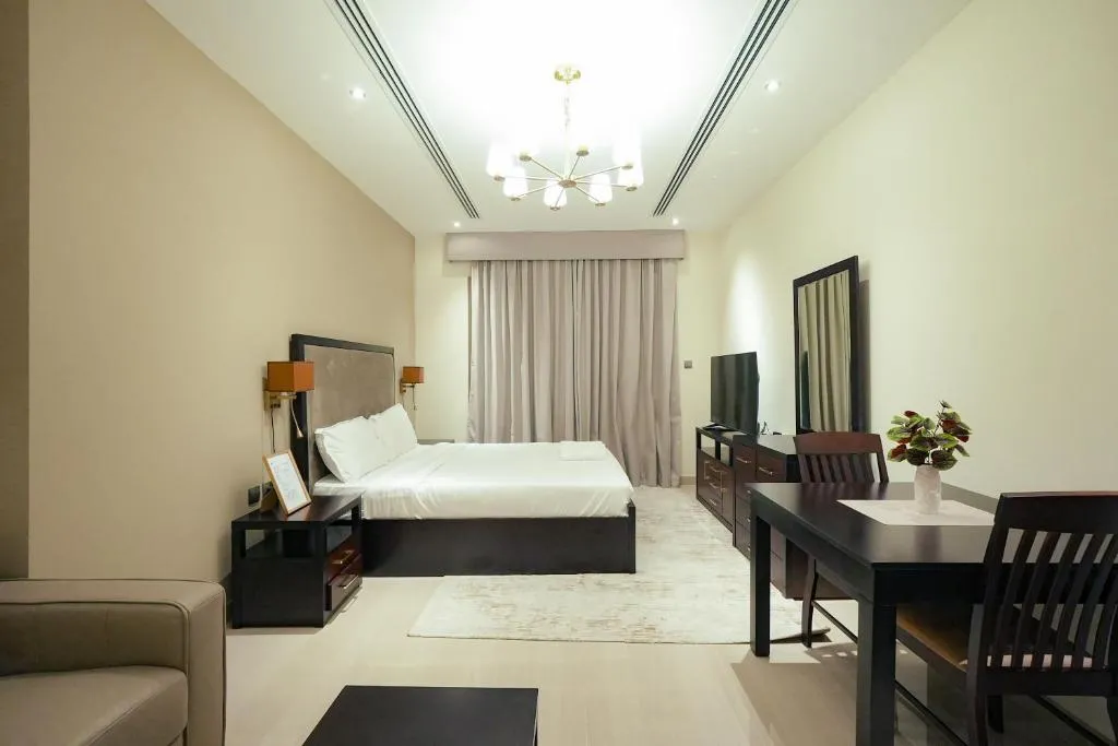 Studio at Elite Downtown Residence 1 Dubai with Burj Khalifa View By ANW Vacation Homes
