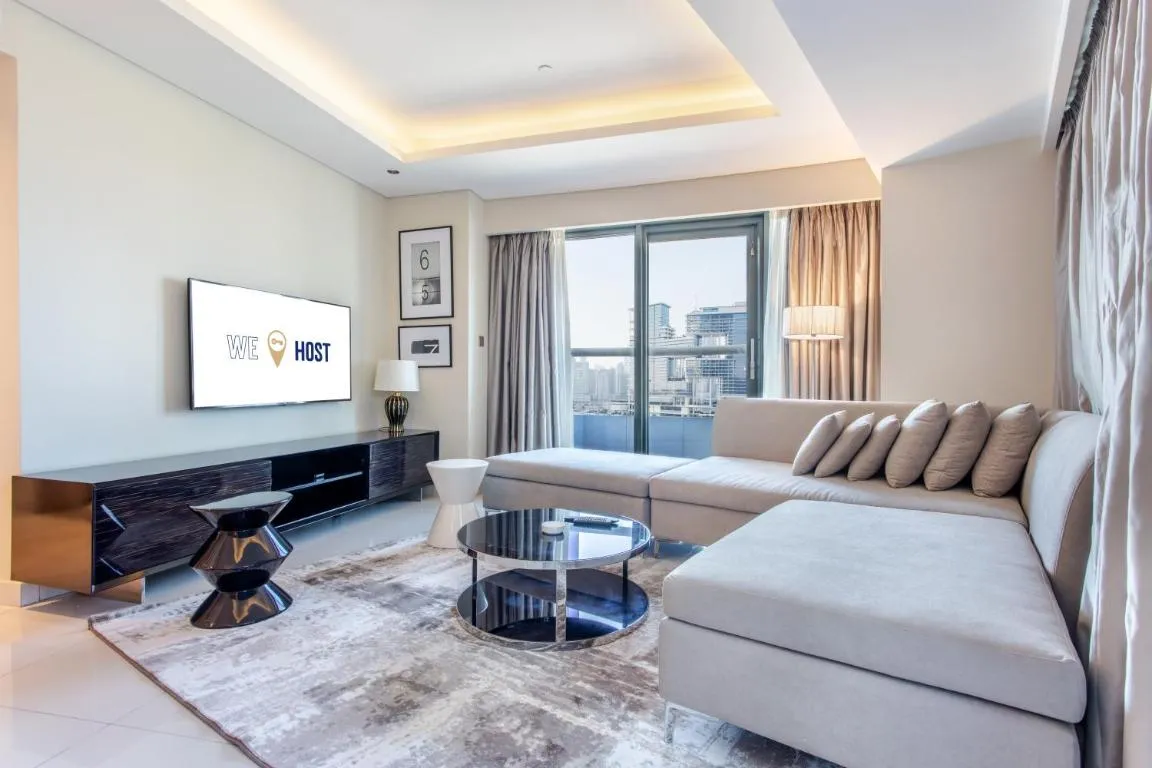 WeHost – Sophisticated 2BR With Large Private Terrace & Direct Pool Access