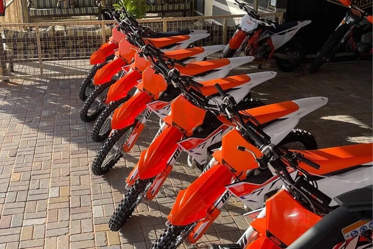 Image 1 of 1-Hour KTM 450CC Dirt bike Desert Adventure Tours in Dubai