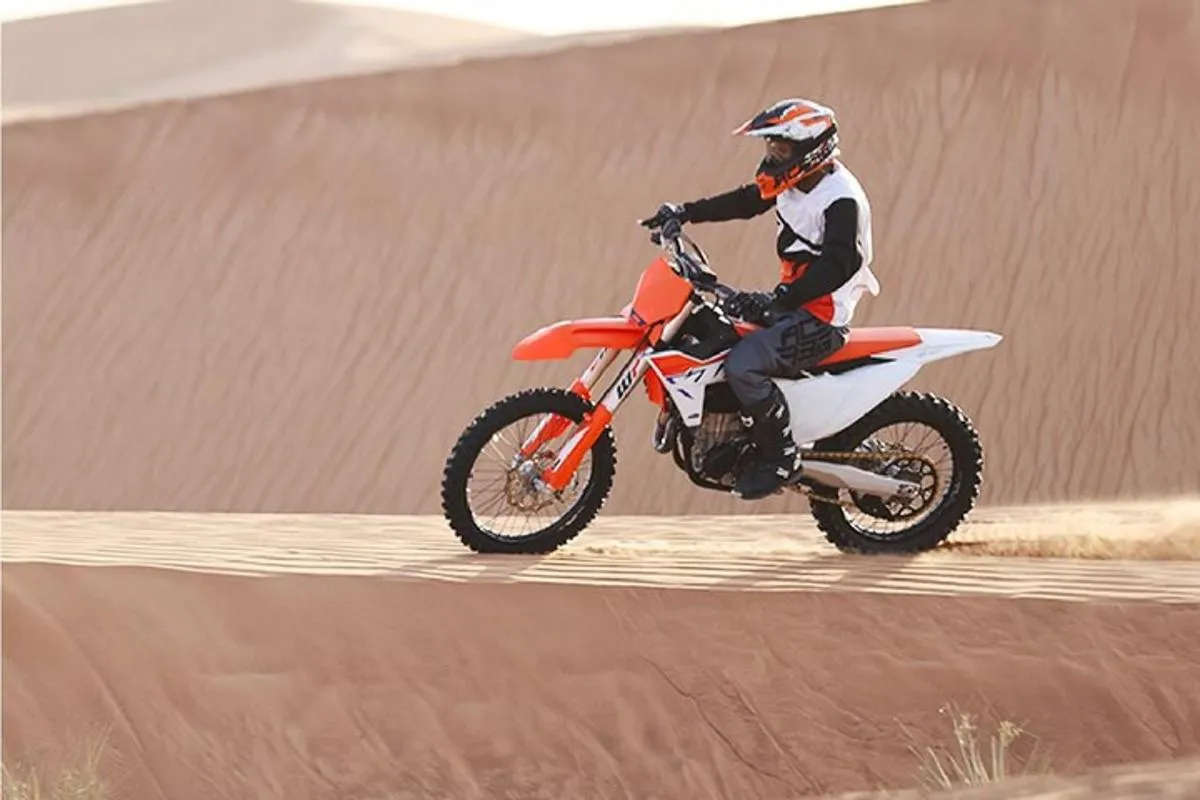Image 6 of 1-Hour KTM 450CC Dirt bike Desert Adventure Tours in Dubai