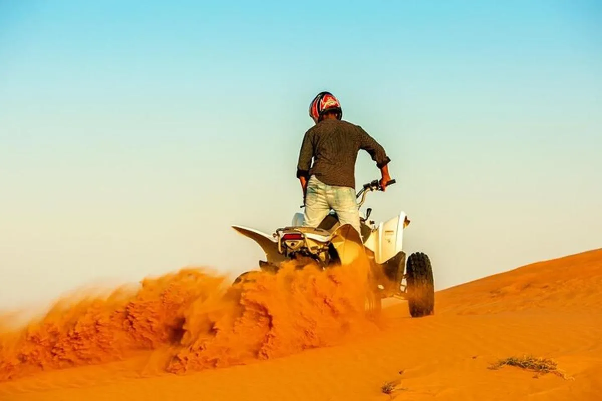 Image 1 of 2-Hour Quad Biking Guided Tour in the Desert of Ras al Khaimah