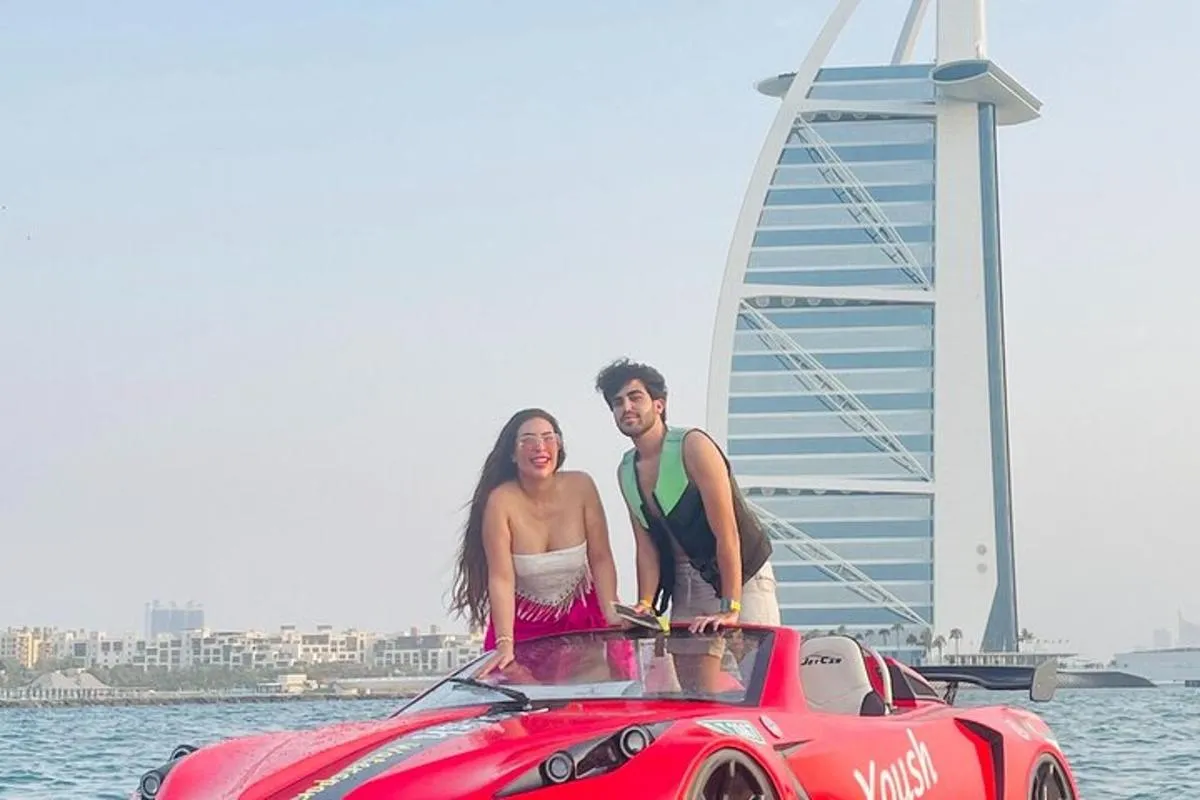 Image 3 of 30Min Jetcar Dubai with Burj Al Arab Views-Free Ice Cream