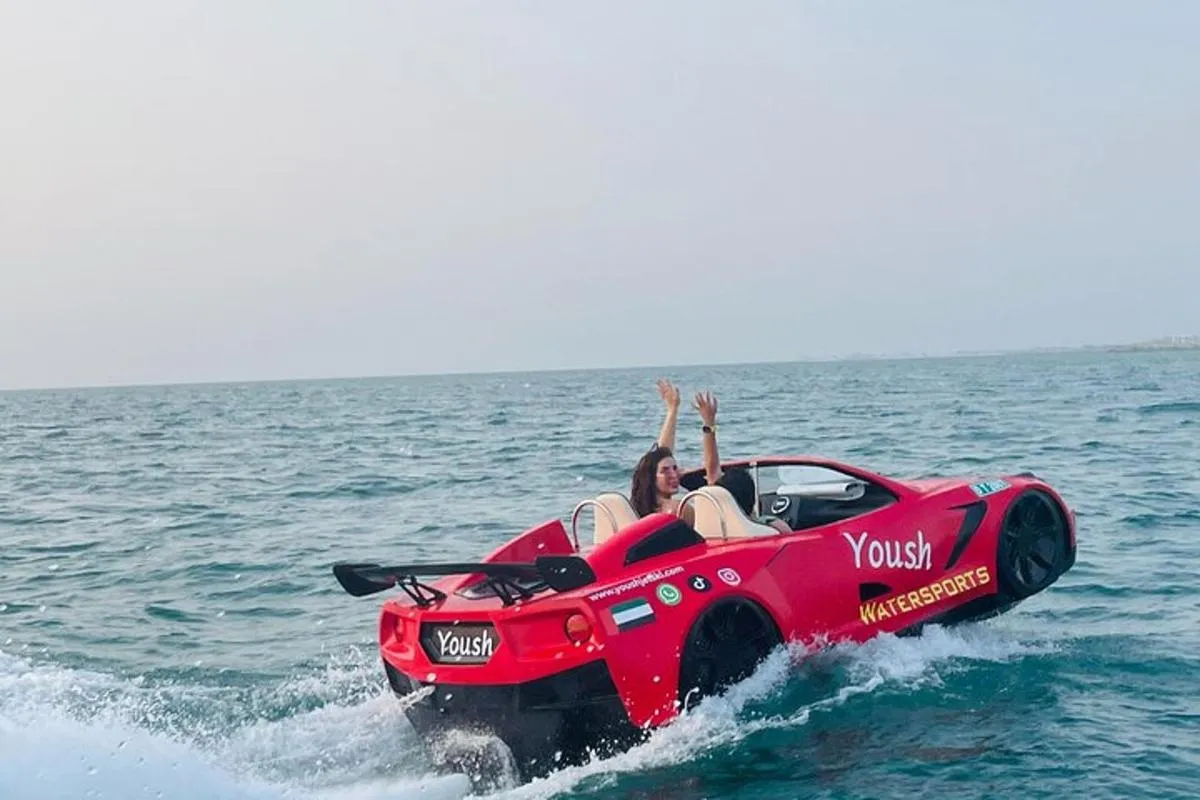 Image 4 of 30Min Jetcar Dubai with Burj Al Arab Views-Free Ice Cream