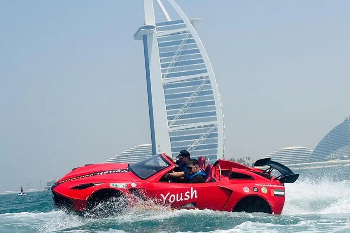 Image 6 of 30Min Jetcar Dubai with Burj Al Arab Views-Free Ice Cream