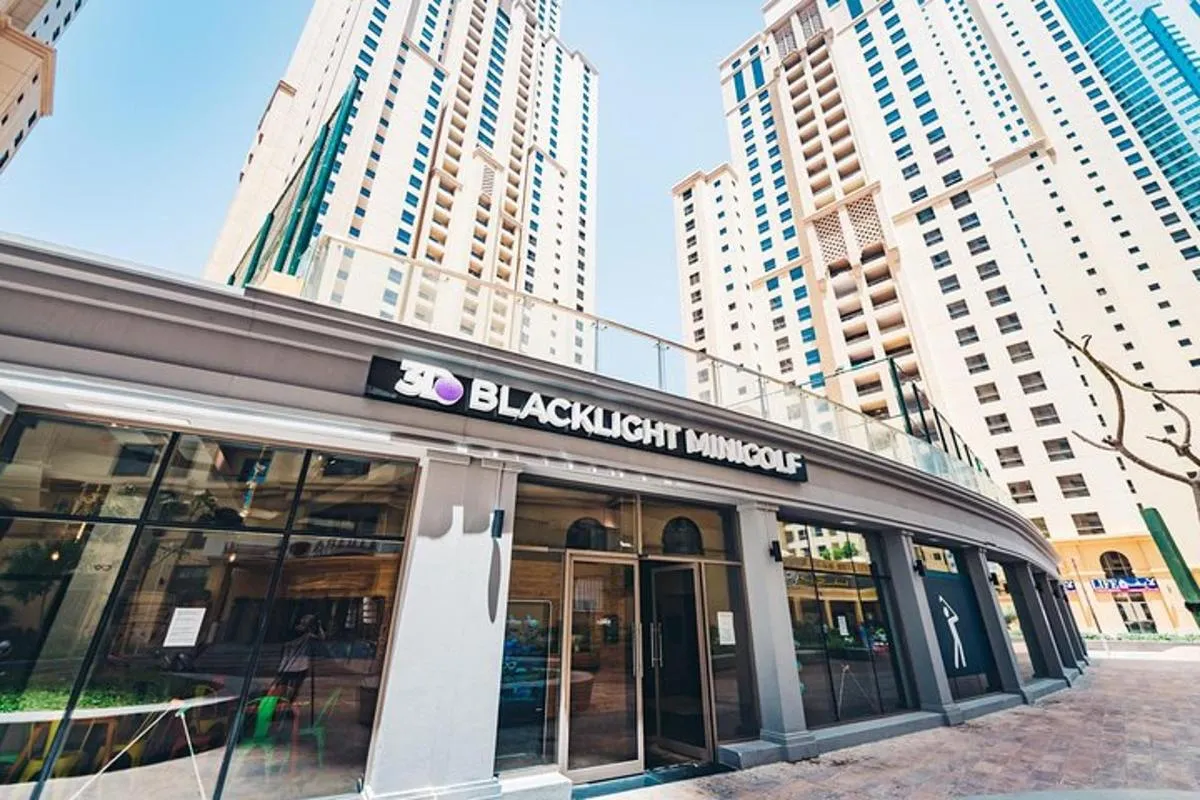 Image 2 of 3d Blacklight Minigolf – Jbr / Marina Dubai
