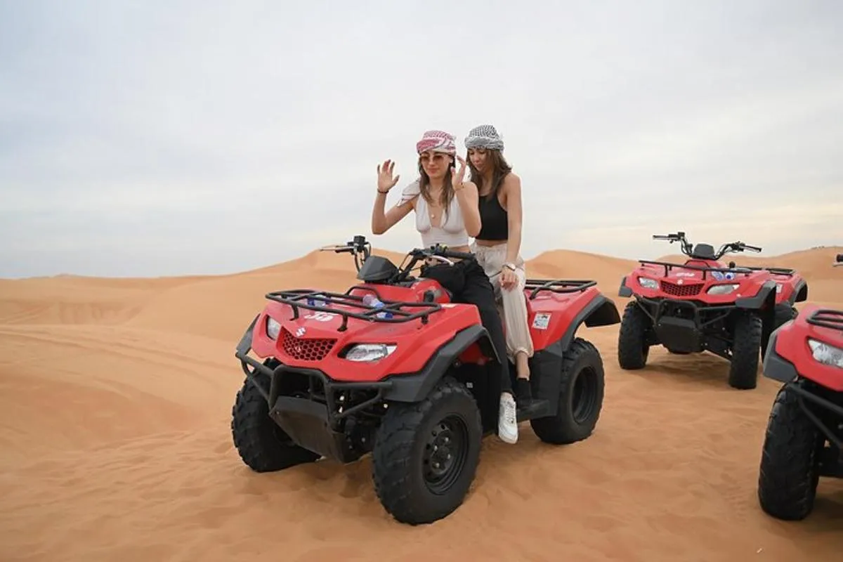 Image 0 of 4 Hour Morning Desert Safari with Camel Ride & Sand Boarding