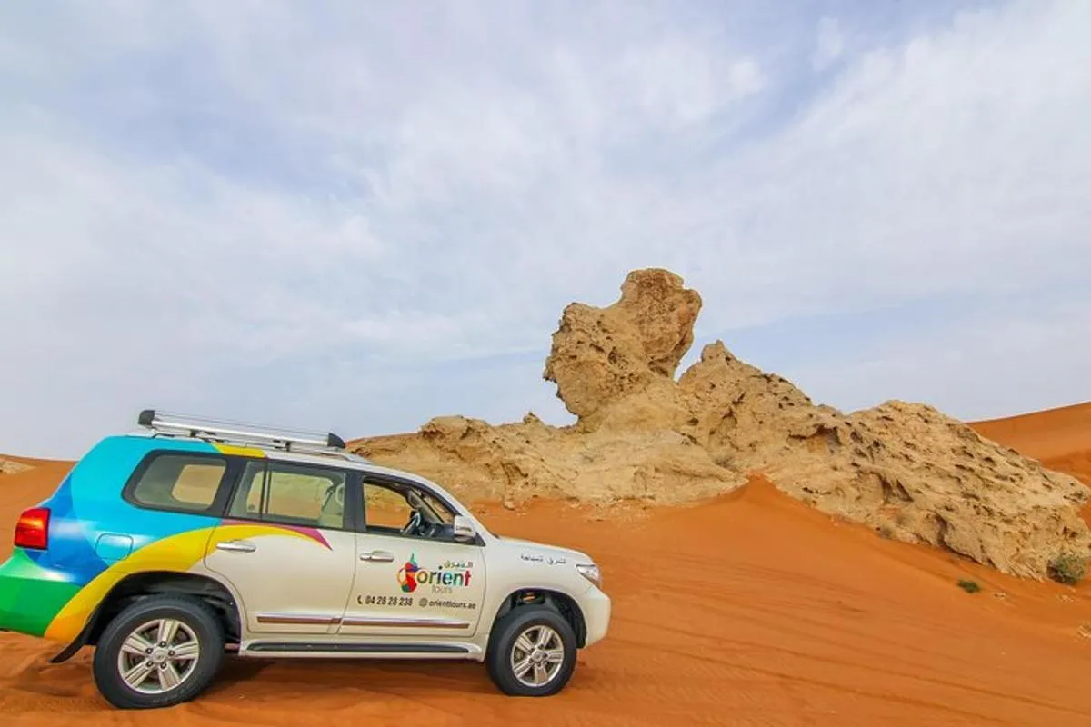Image 0 of 4×4 Hatta Safari to Fossil Rock & Honey Bee Garden visit with Breakfast