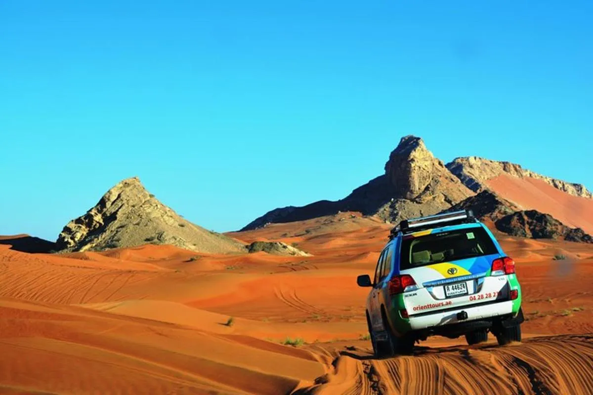 Image 1 of 4×4 Hatta Safari to Fossil Rock & Honey Bee Garden visit with Breakfast