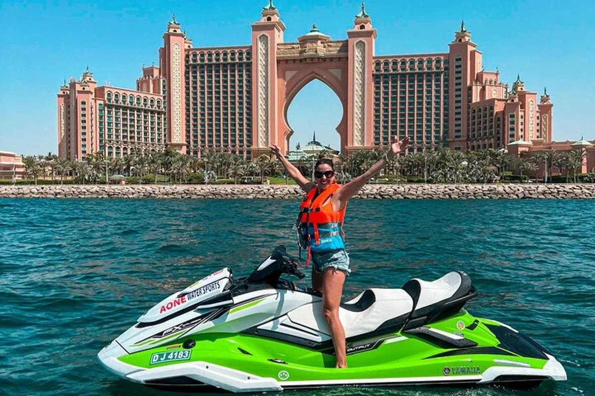 60Min Jet Ski To Burj Al Arab, Atlantis The Palm