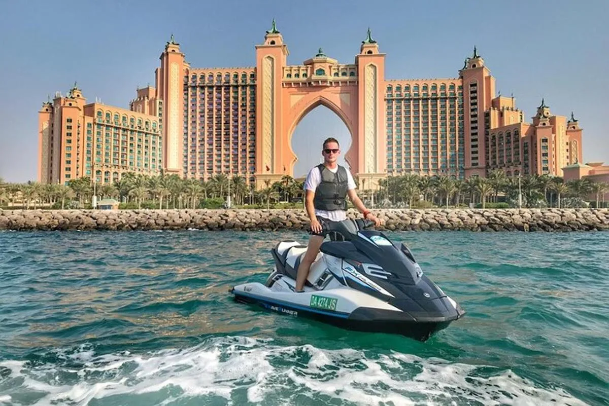 Image 2 of 90 Minutes Dubai Palm Jumeirah Jetski Tour