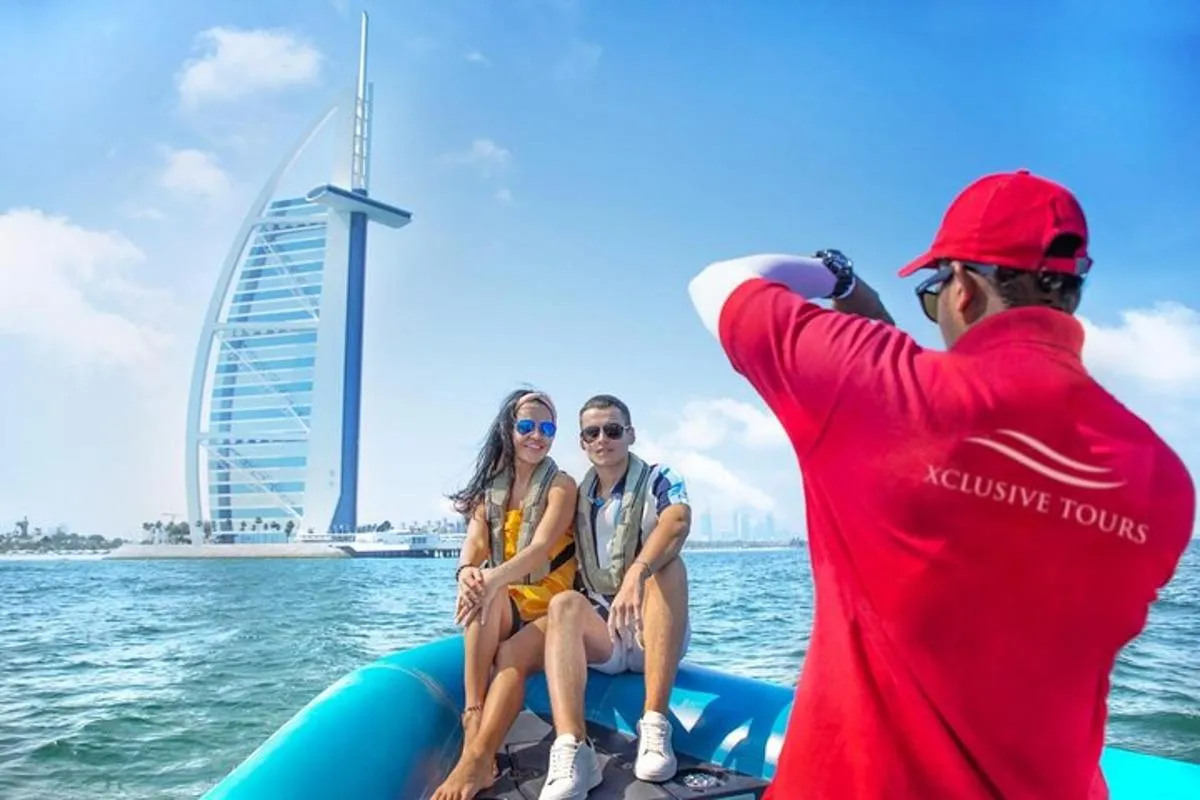 Image 3 of 90 Minutes Speedboat Tour: Marina, Atlantis, Palm & Burj Al Arab