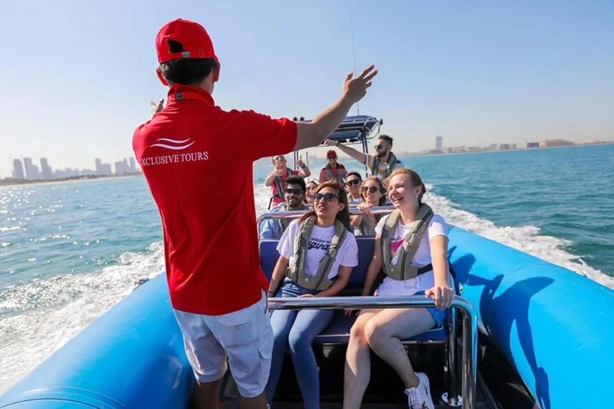 Image 4 of 90 Minutes Speedboat Tour: Marina, Atlantis, Palm & Burj Al Arab