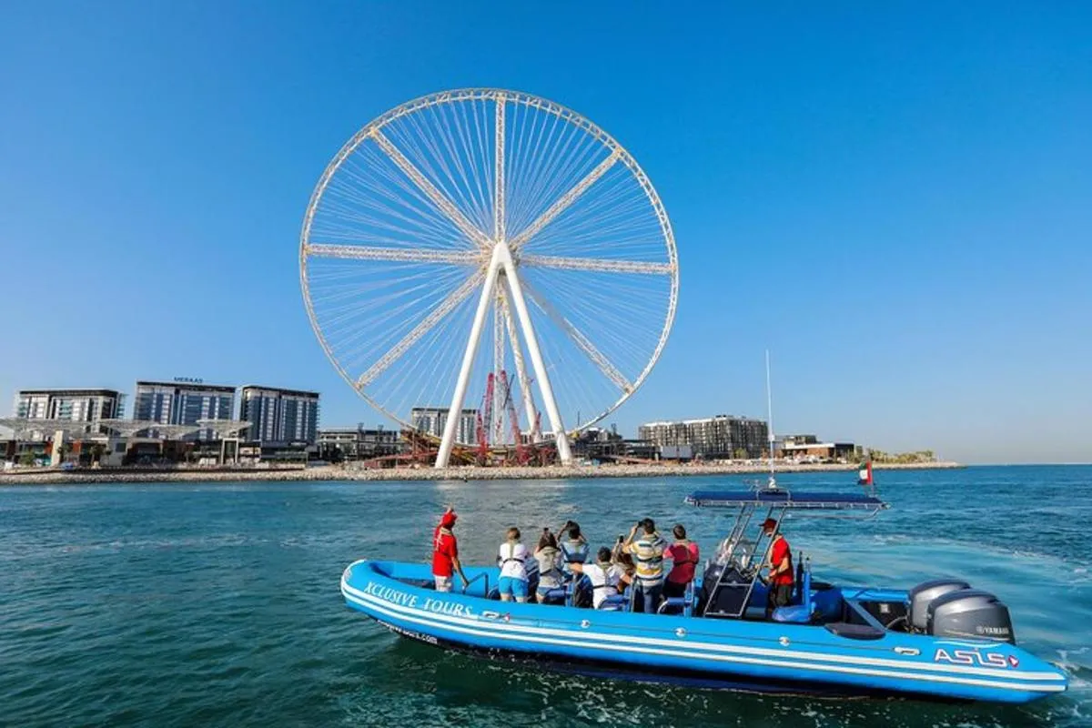 Image 5 of 90 Minutes Speedboat Tour: Marina, Atlantis, Palm & Burj Al Arab