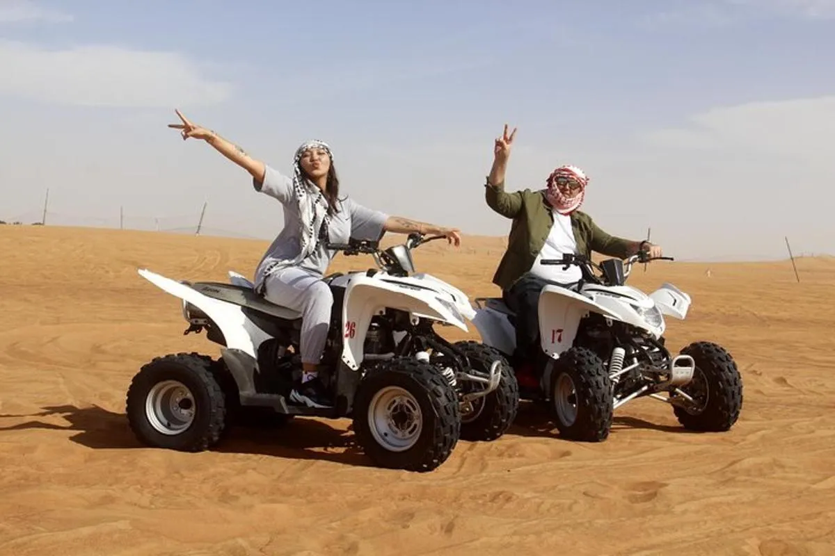Image 2 of ATV Quad Bike Self-Drive in Dubai Desert Adventure