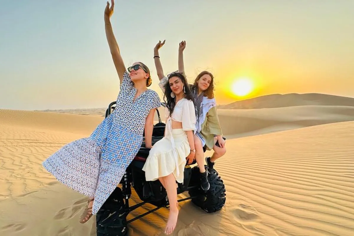 Image 4 of Abu Dhabi Desert Safari With Live Shows And BBQ Buffet Dinner