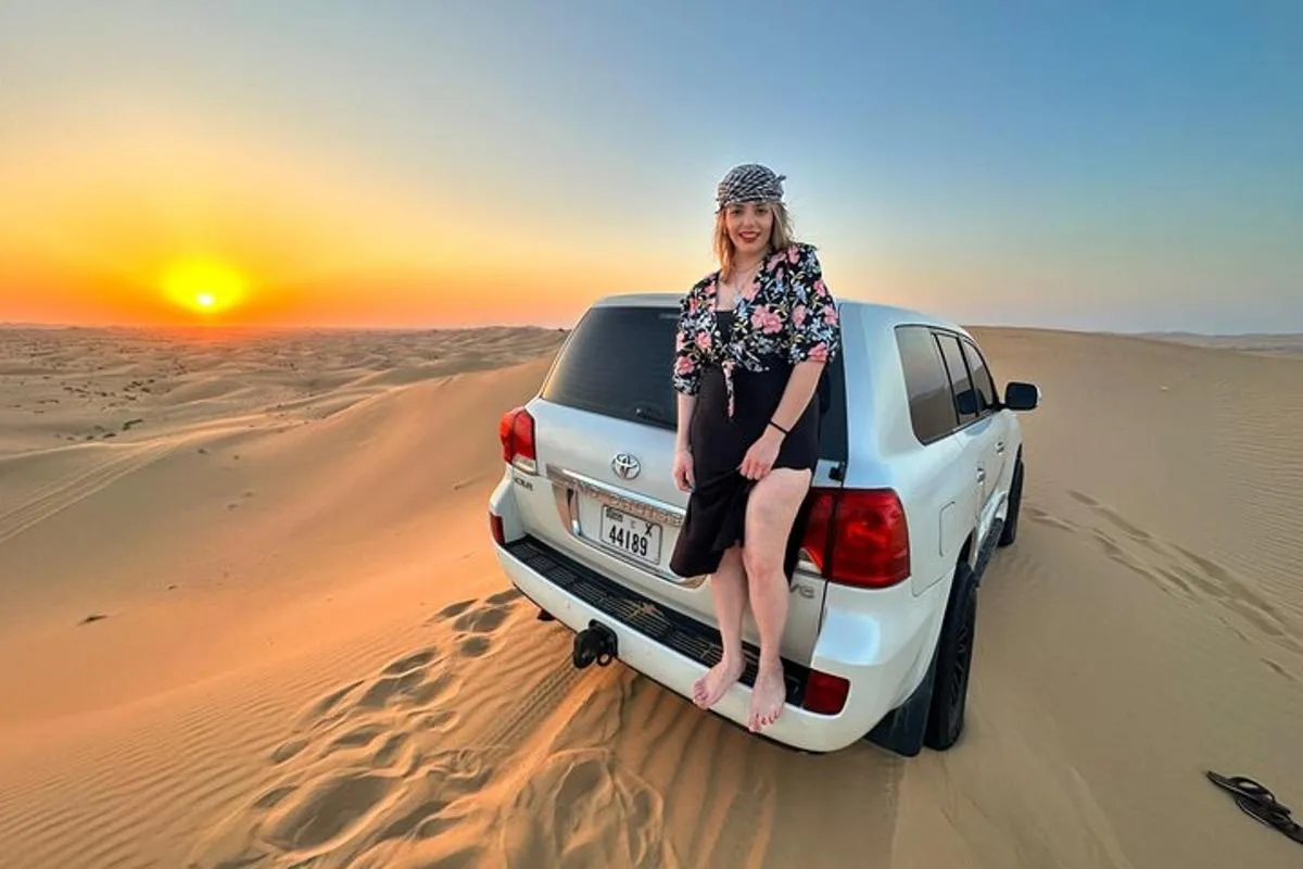 Image 5 of Abu Dhabi Desert Safari With Live Shows And BBQ Buffet Dinner