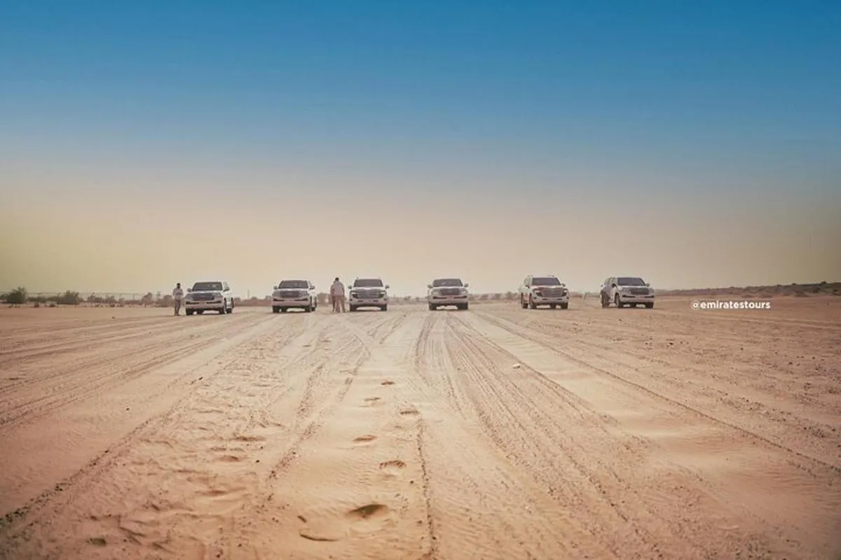Image 1 of Abu Dhabi Evening Desert Safari BBQ, Camel Ride, Entertainments