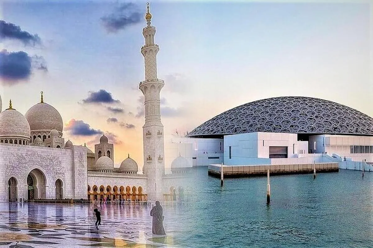 Abu Dhabi Grand Mosque Tour and Louvre Museum Visit from Dubai