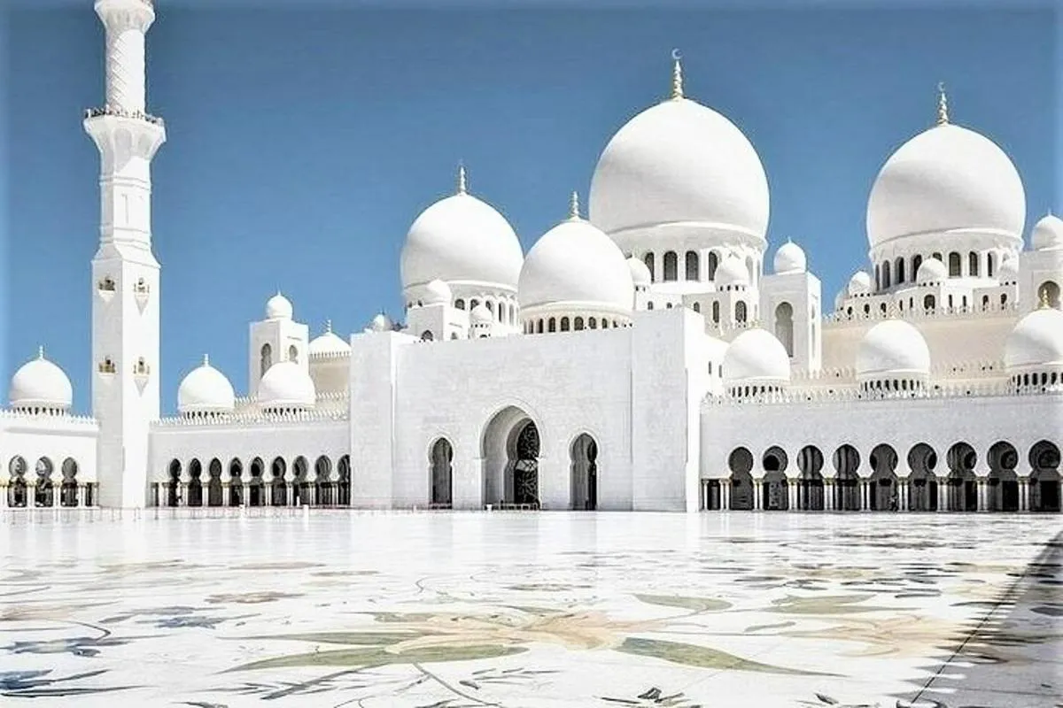 Image 1 of Abu Dhabi Grand Mosque Tour and Louvre Museum Visit from Dubai
