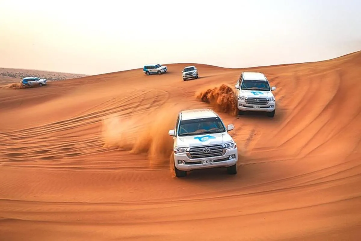 Image 3 of Abu Dhabi: Morning Desert Safari with Camels and Sandboarding