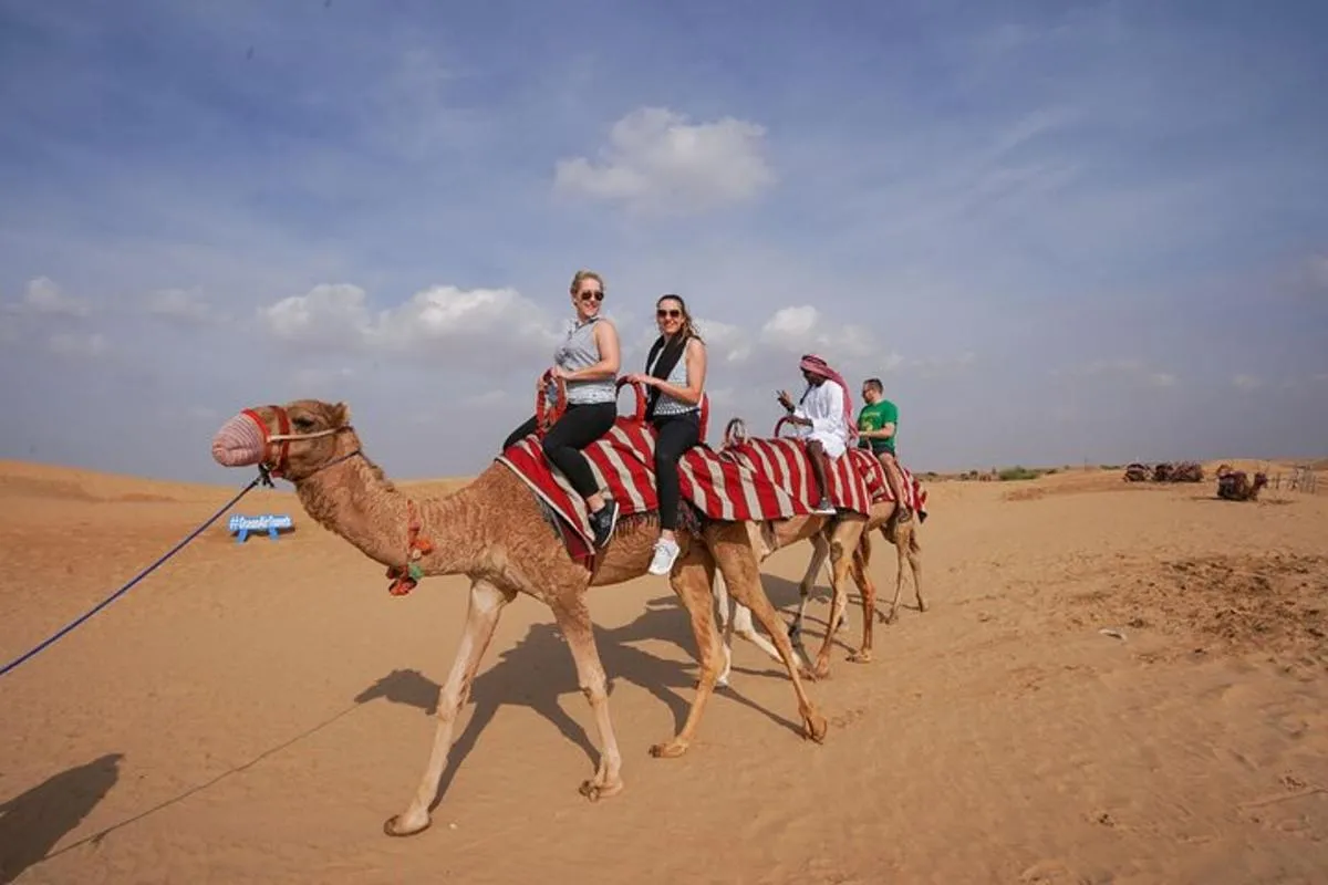 Image 6 of Abu Dhabi: Morning Desert Safari with Camels and Sandboarding
