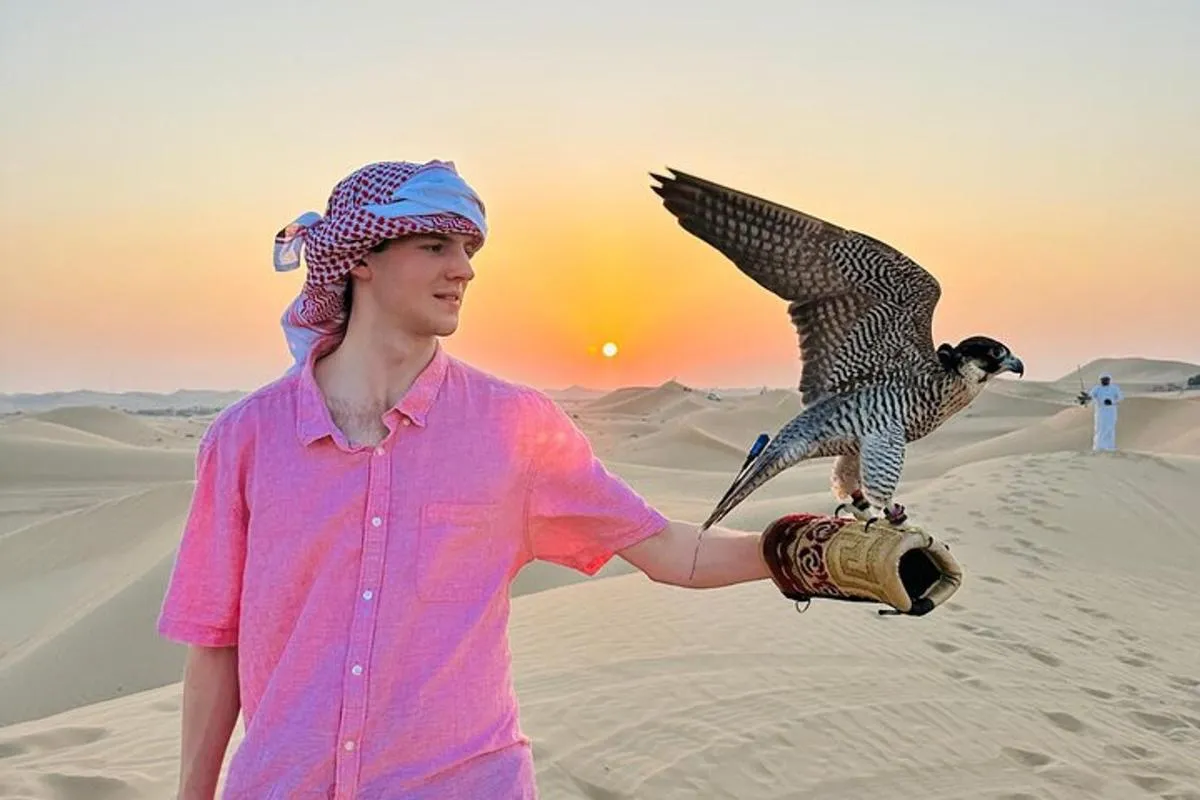 Image 4 of Abu Dhabi: Private Evening Desert Safari with BBQ and Live Shows