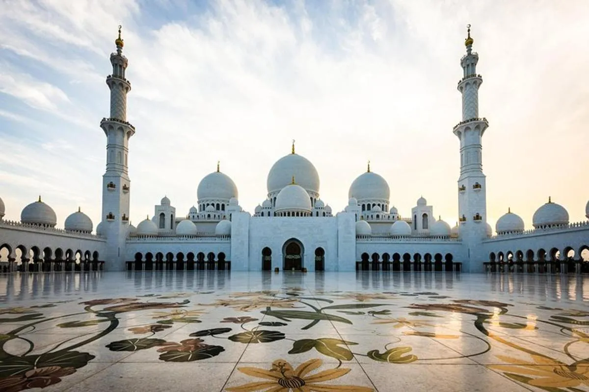 Image 2 of Abu Dhabi Sheikh Zayed Mosque Half-Day Guided Tour from Dubai