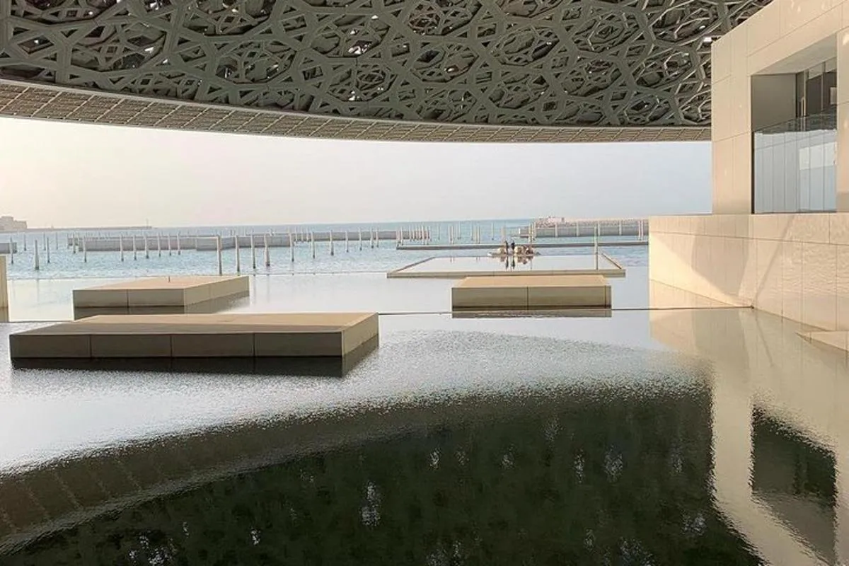 Image 5 of Abu Dhabi Sheikh zayed Mosque with Lunch, Louvre & Qasr Al Watan Palace