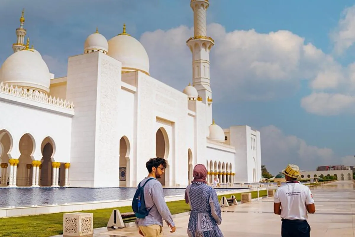 Image 1 of Abu Dhabi Sightseeing Tour: Sheikh Zayed Mosque, Heritage Village & Dates Market