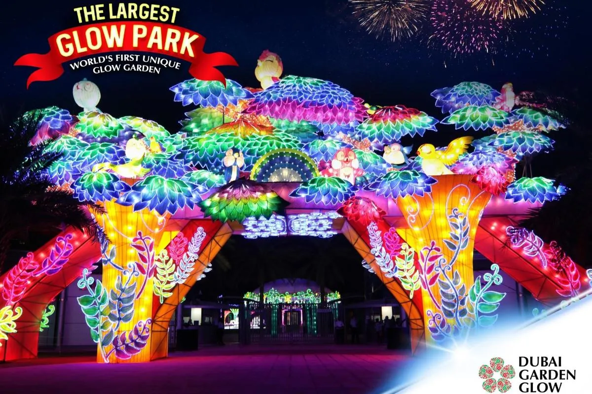 Image 0 of Admission to Dubai Garden Glow