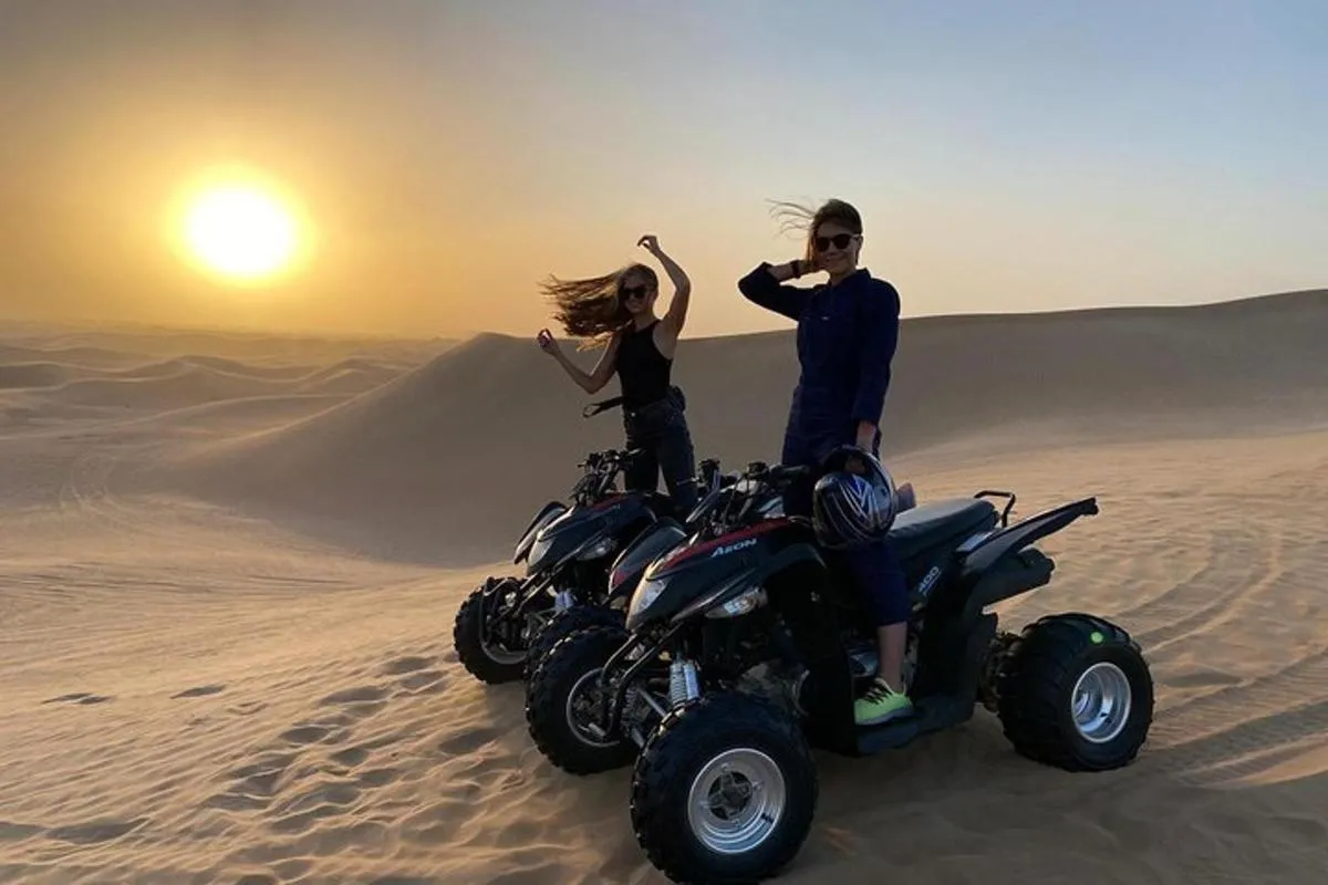 Image 0 of Adventure quad bike tour ( 2 hour private quad biking to deep desert )