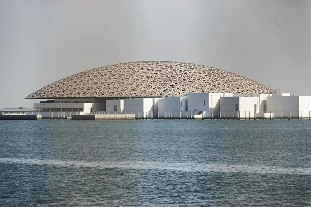 Image 1 of Best of Abu Dhabi City Tour Grand Mosque & Louver Museum & Heritage Village