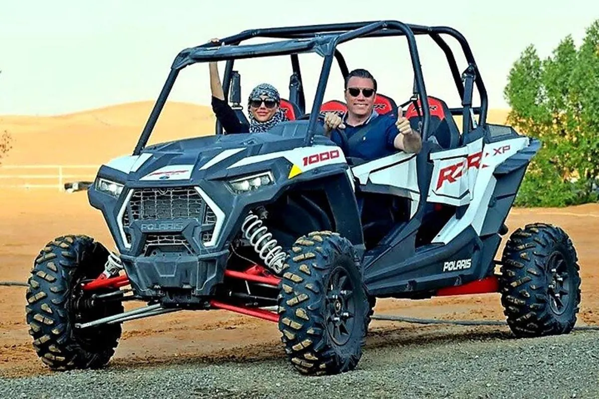 Image 2 of Buggy Ride Dubai & Dubai Desert Safari & Camel Ride with pickup